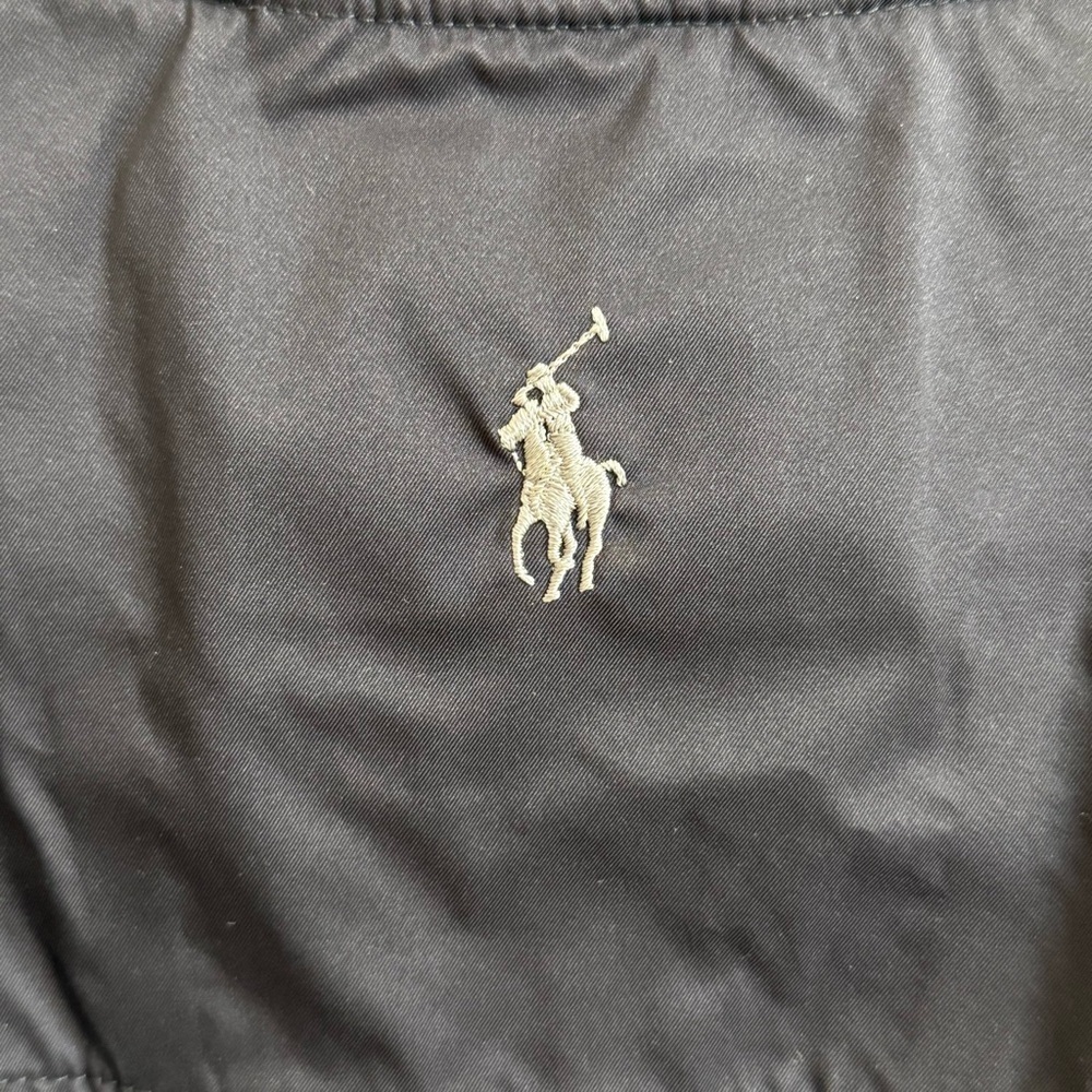 Polo Golf Ralph Lauren Mens Size M Black Waterproof Quilted Puffer Jacket Pony - Picture 5 of 15